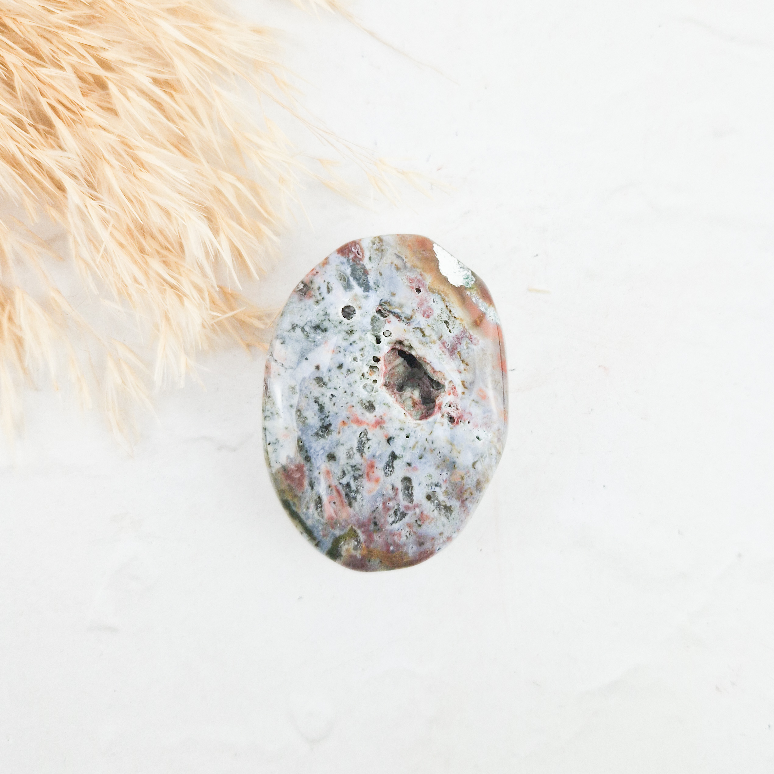 Oceaan jaspis palmsteen