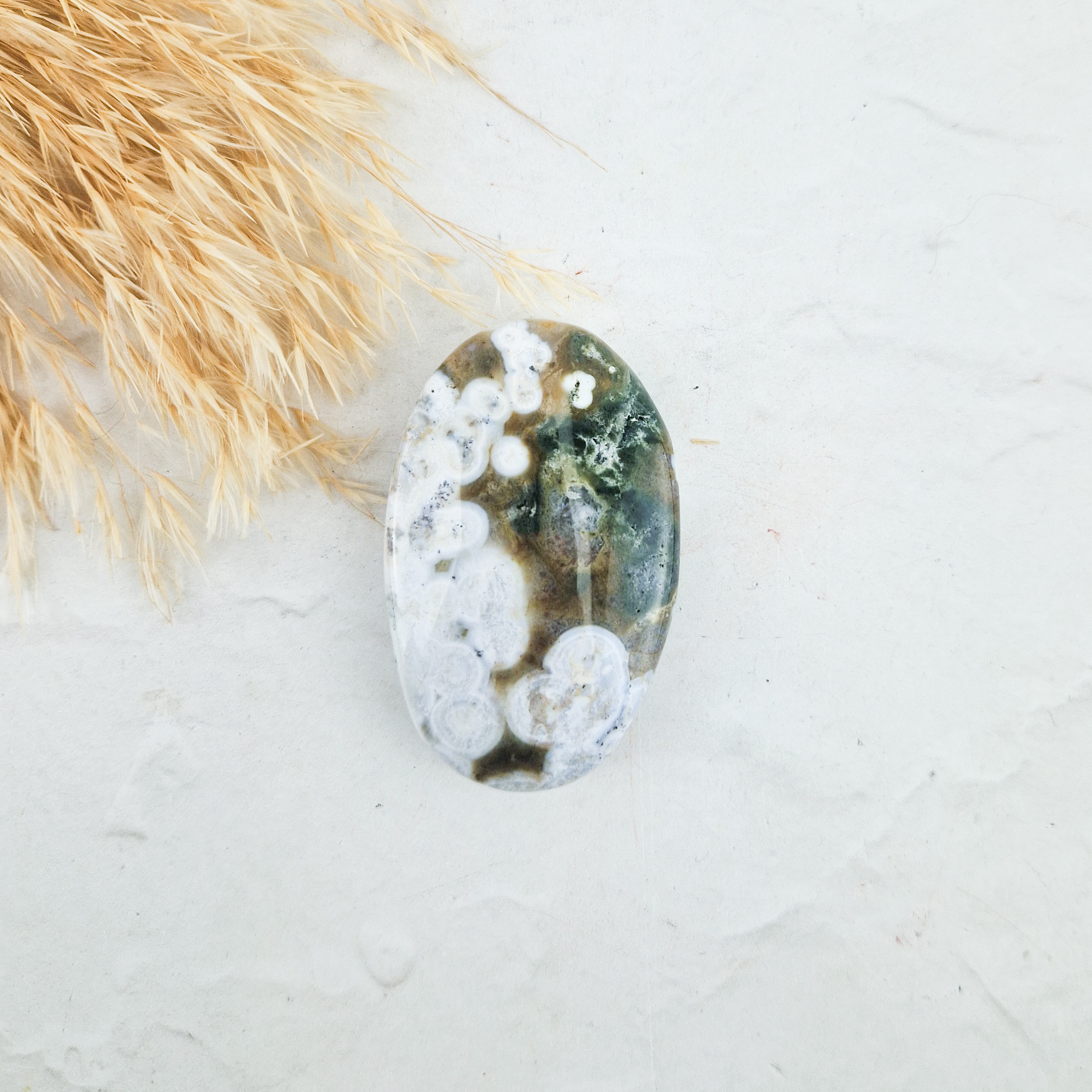 Oceaan jaspis palmsteen