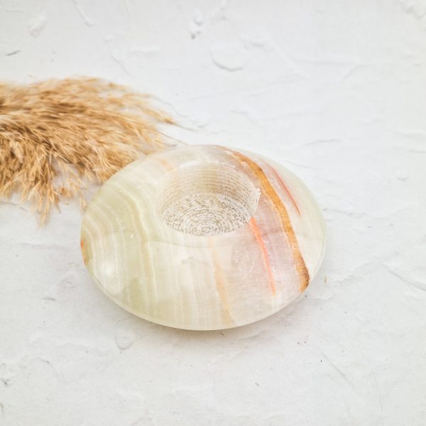 Onyx waxinelichthouder