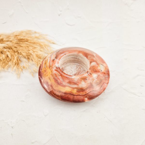 Onyx waxinelichthouder