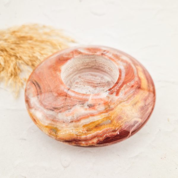 Onyx waxinelichthouder