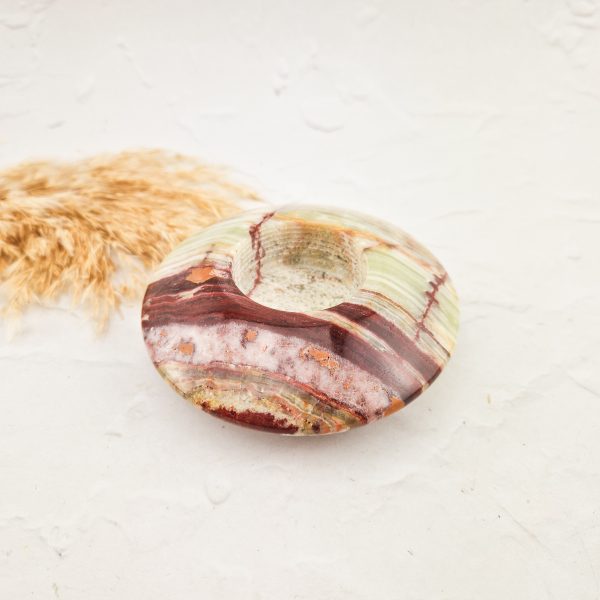 Onyx waxinelichthouder
