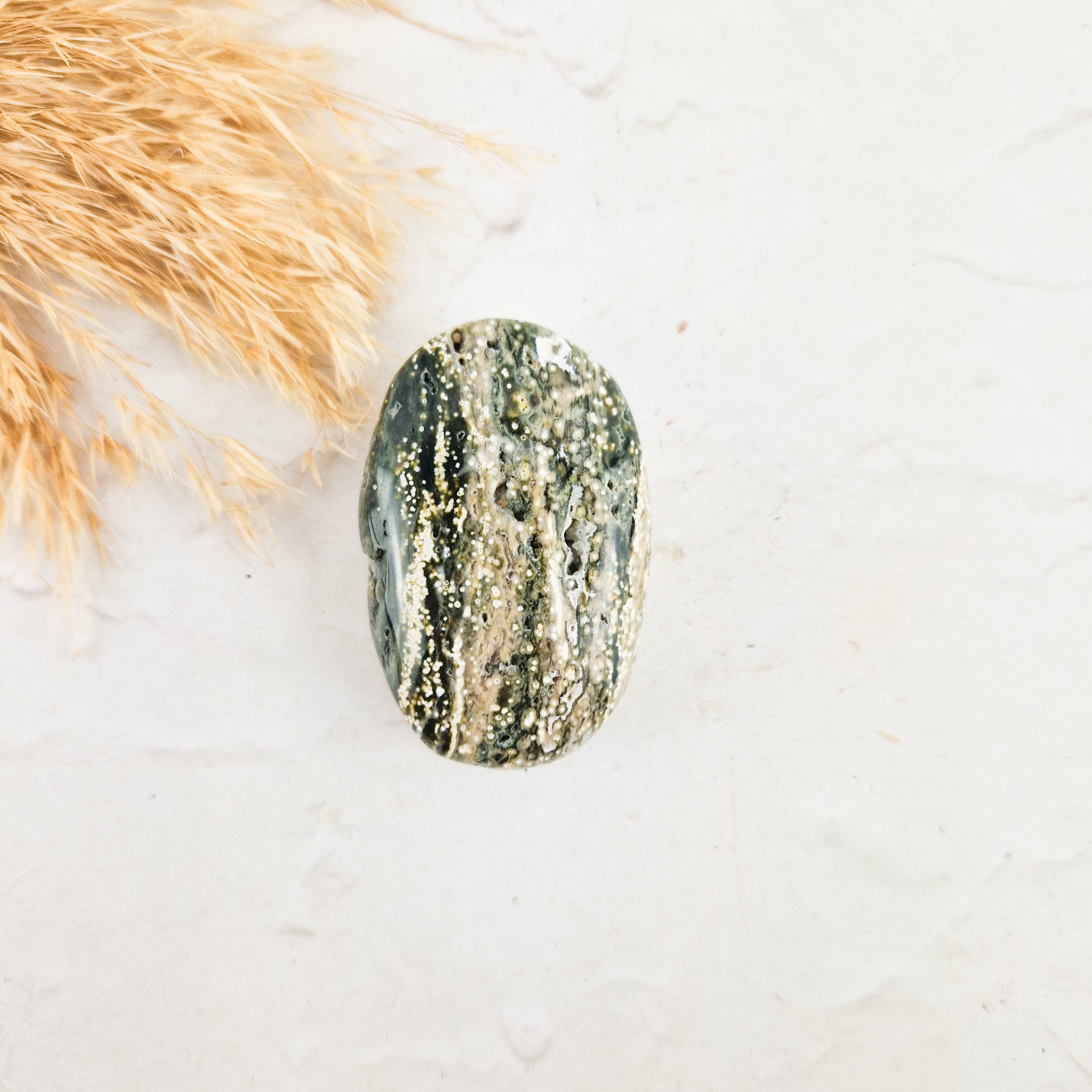 Oceaan jaspis palmsteen