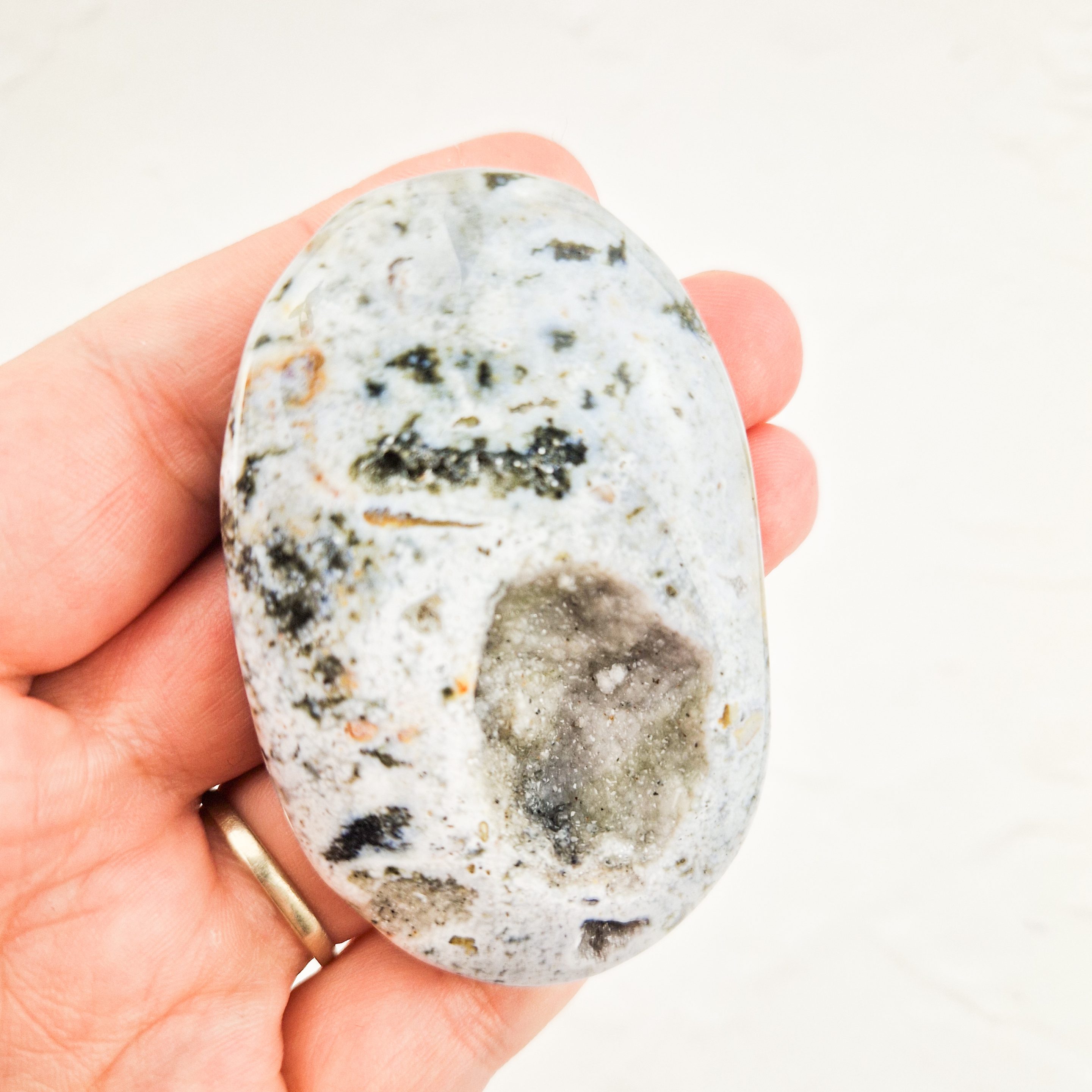 Oceaan jaspis palmsteen