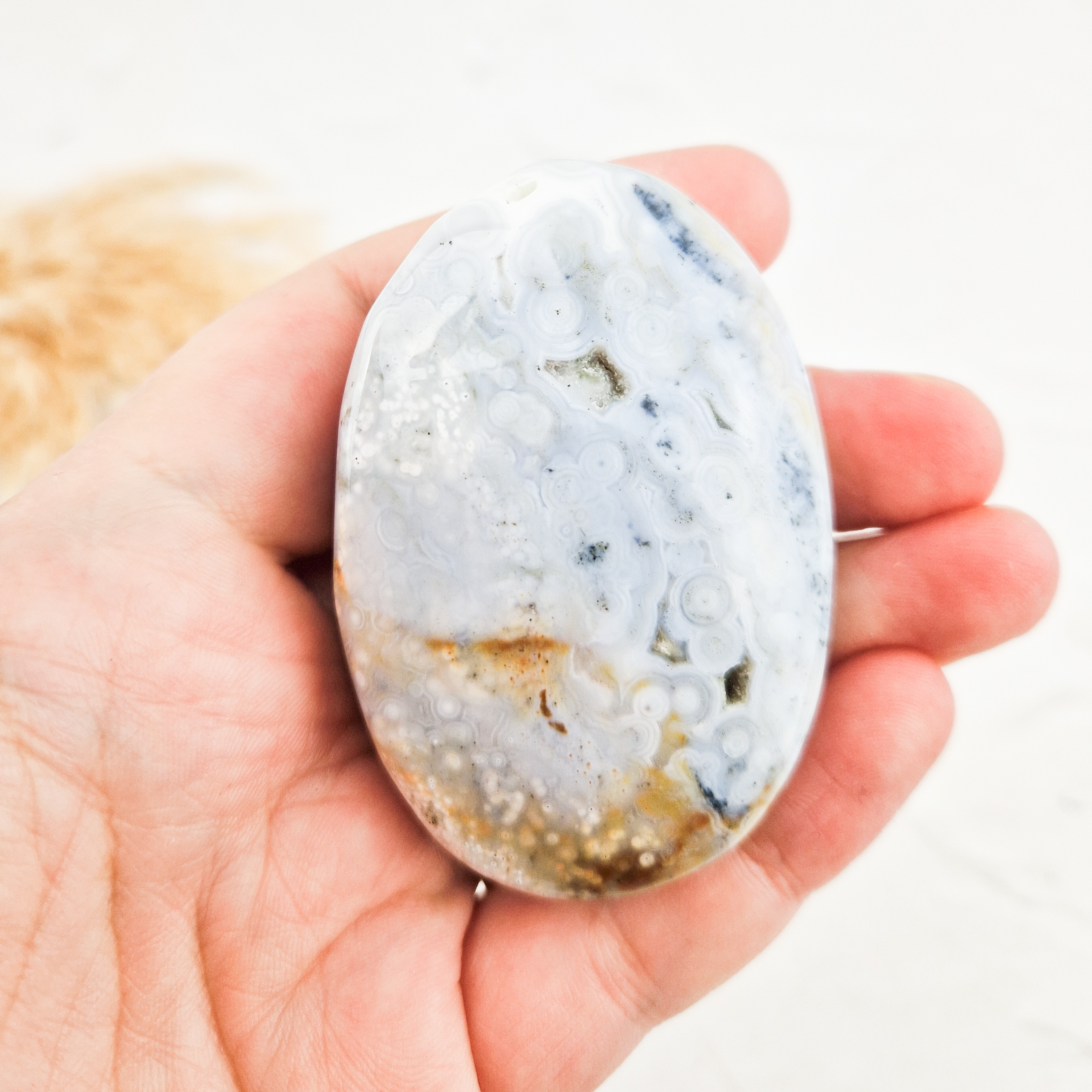 Oceaan jaspis palmsteen