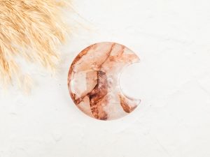 Hematoide kwarts maan