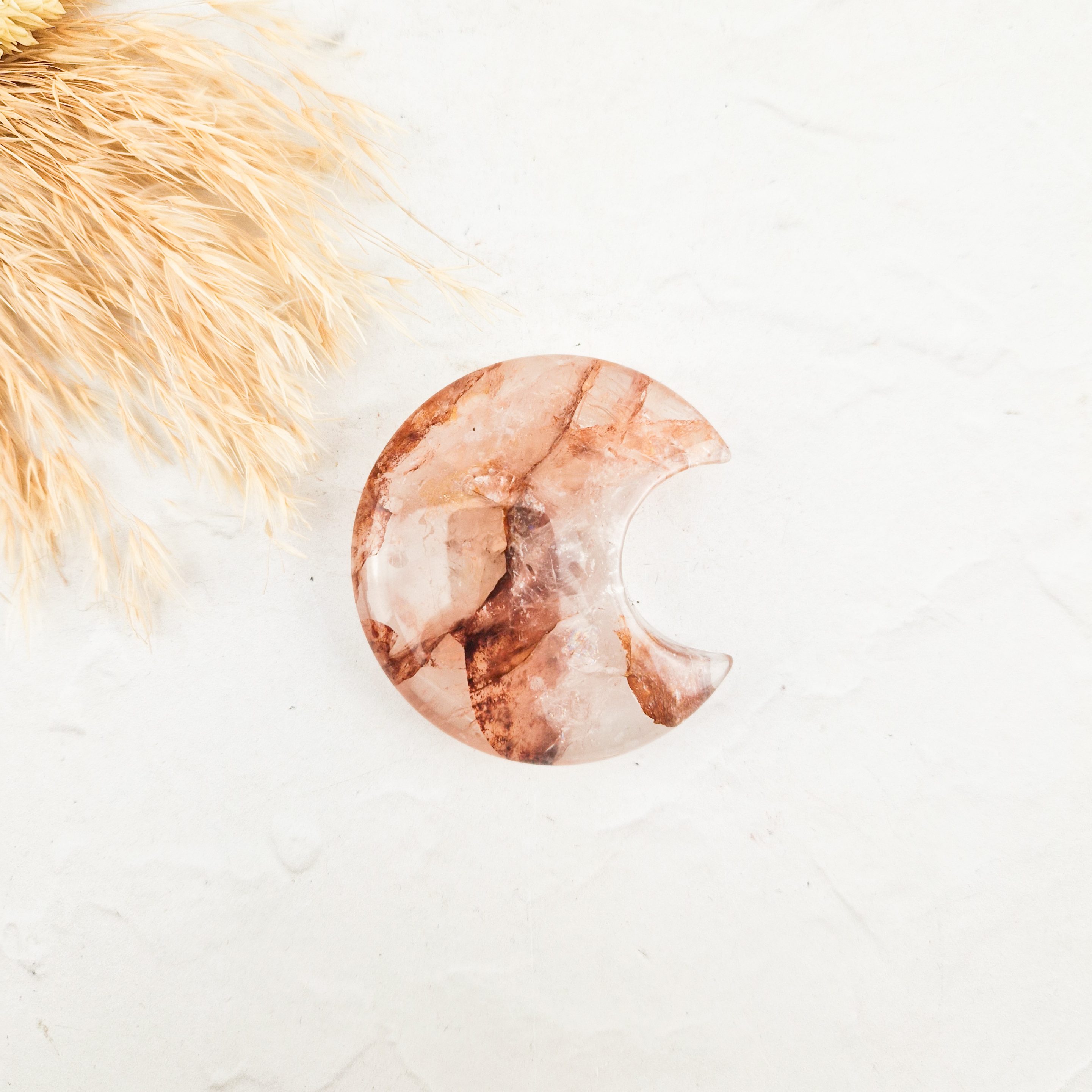 Hematoide kwarts maan