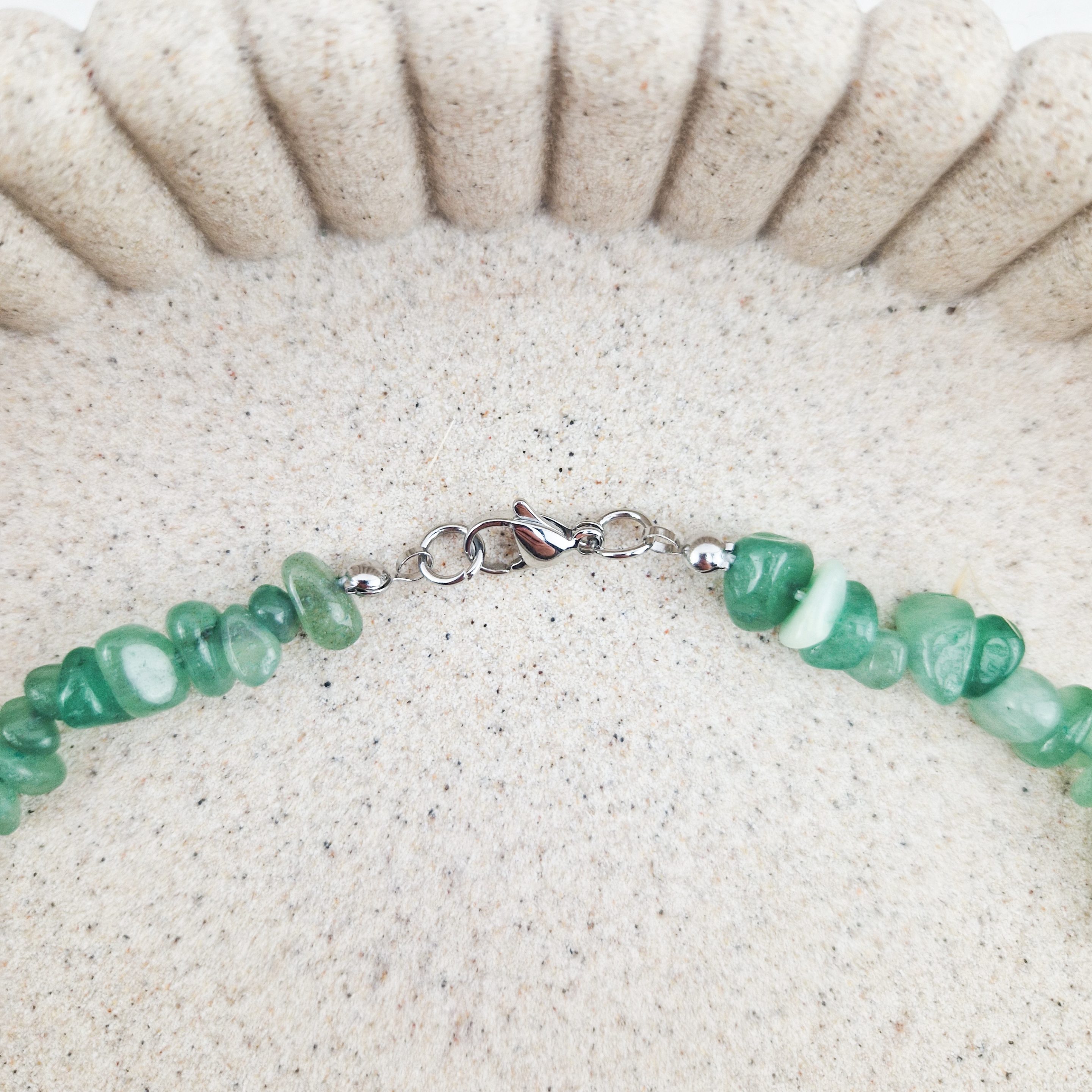 Aventurijn split ketting