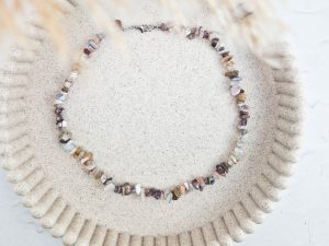 Botswana agaat split ketting