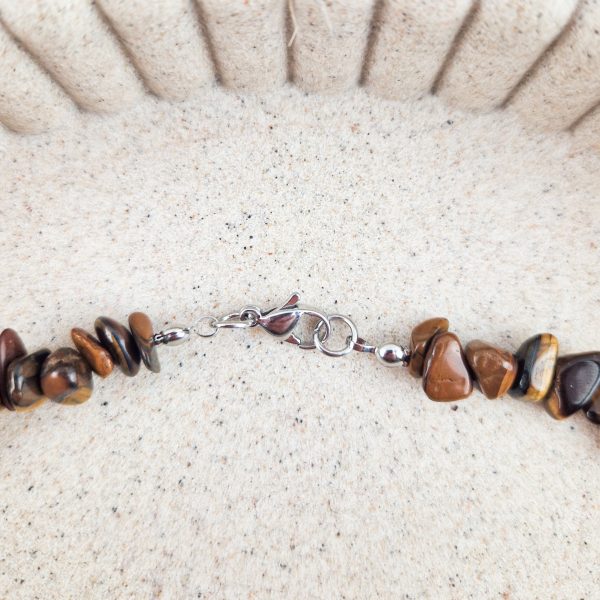Tijgeroog split ketting