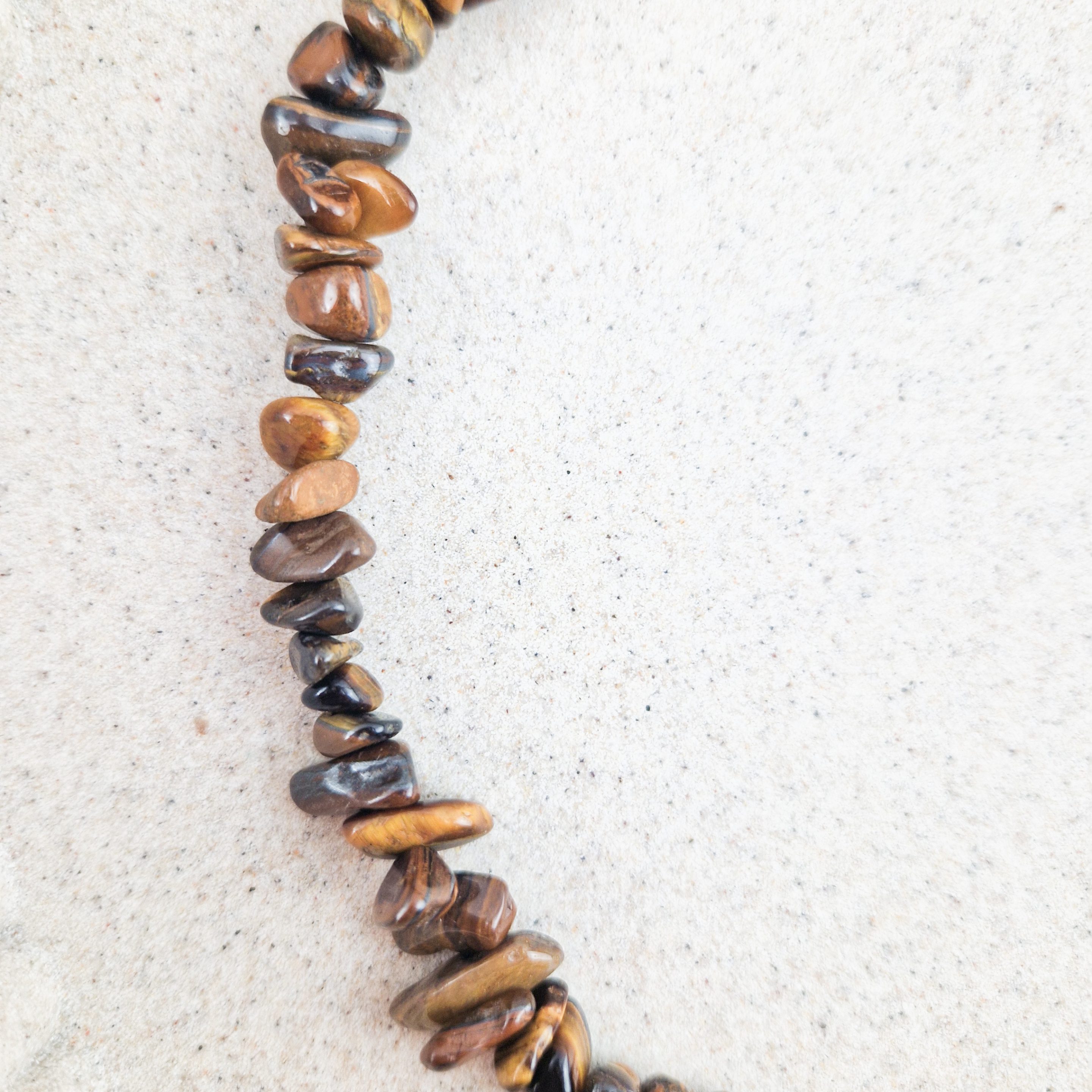 Tijgeroog split ketting