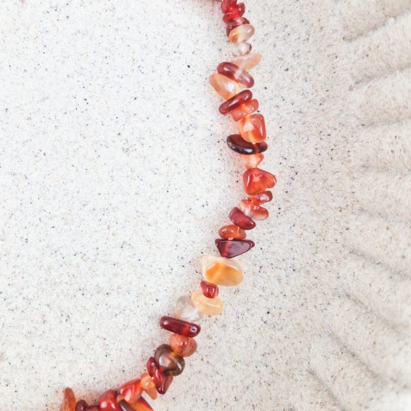 Carneool splitketting