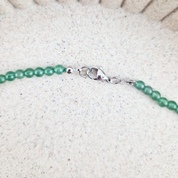 Aventurijn ketting 4 mm kralen