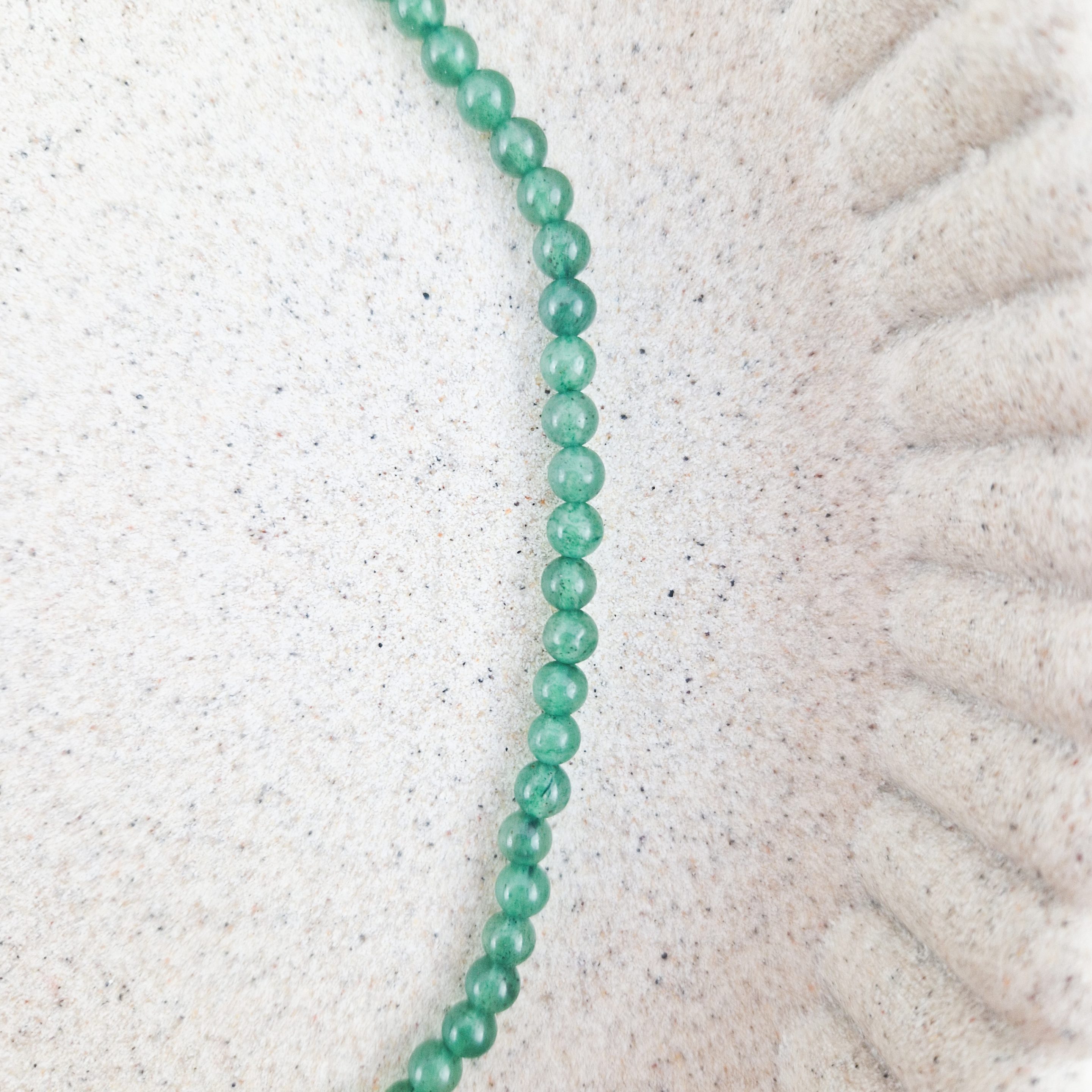 Aventurijn ketting 4 mm kralen
