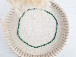 Aventurijn ketting 4 mm kralen