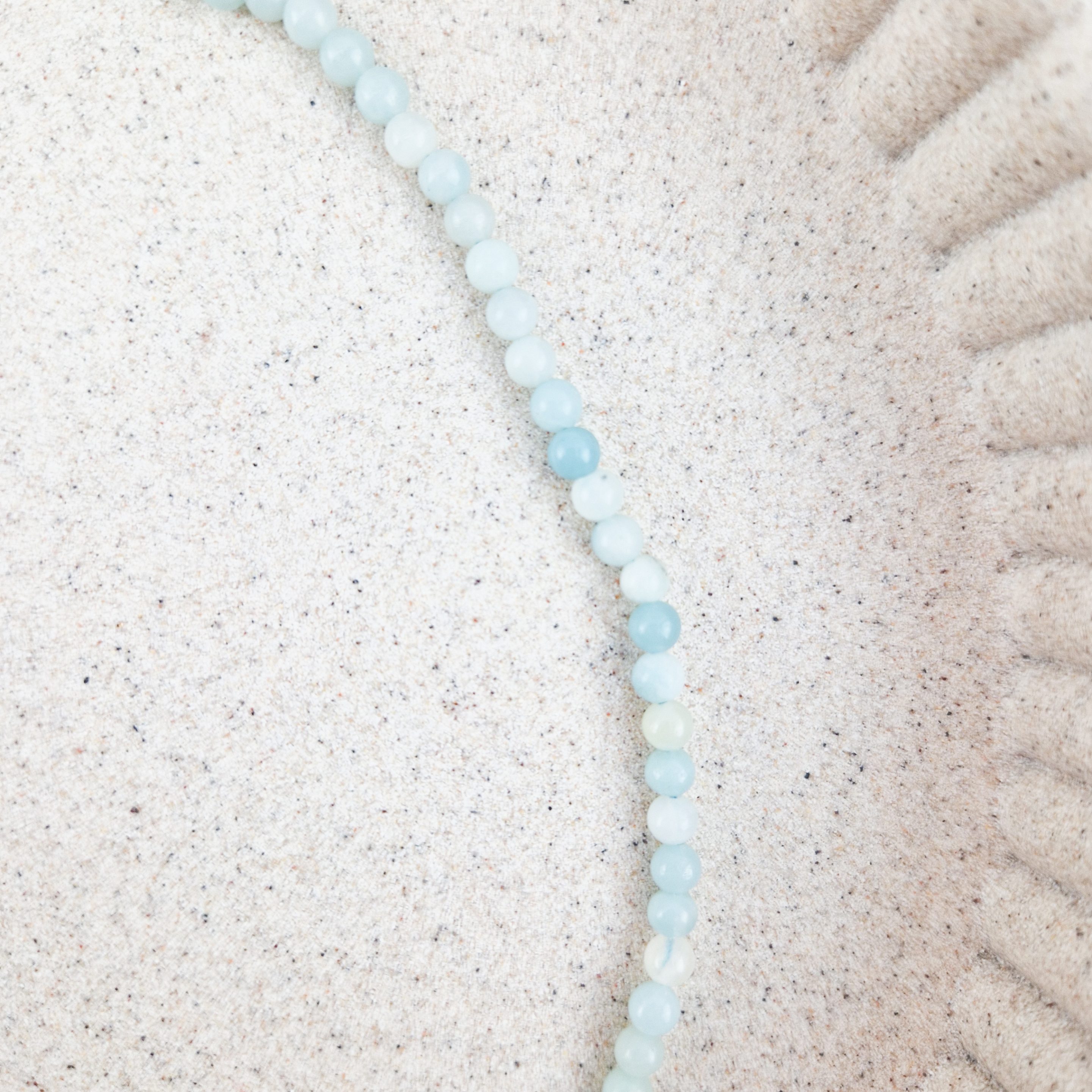 Amazoniet ketting 4 mm kralen