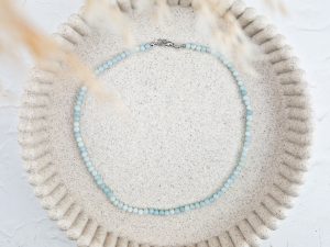 Amazoniet ketting 4 mm kralen