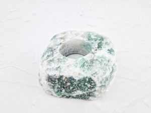 Groene kwarts waxinelichthouder