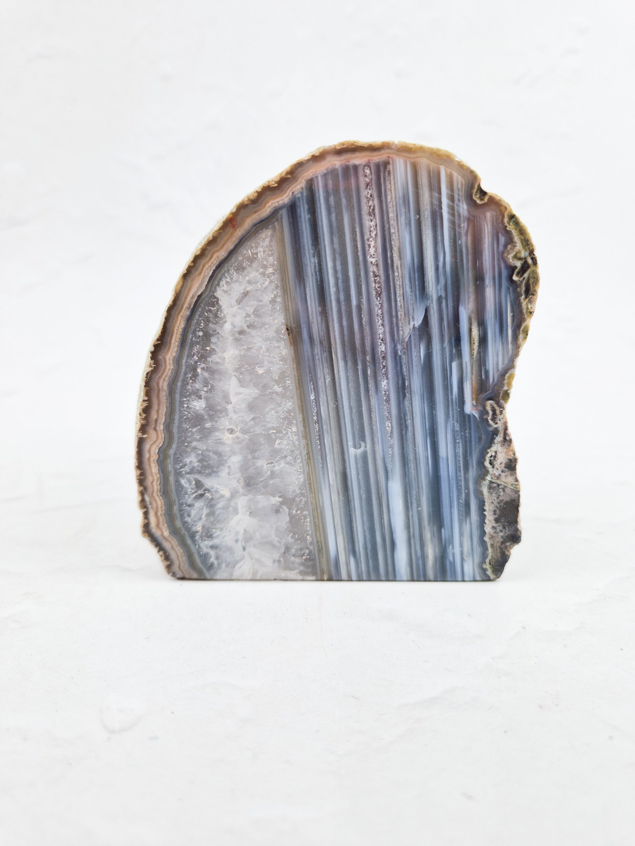 Agaat waxinelichthouder