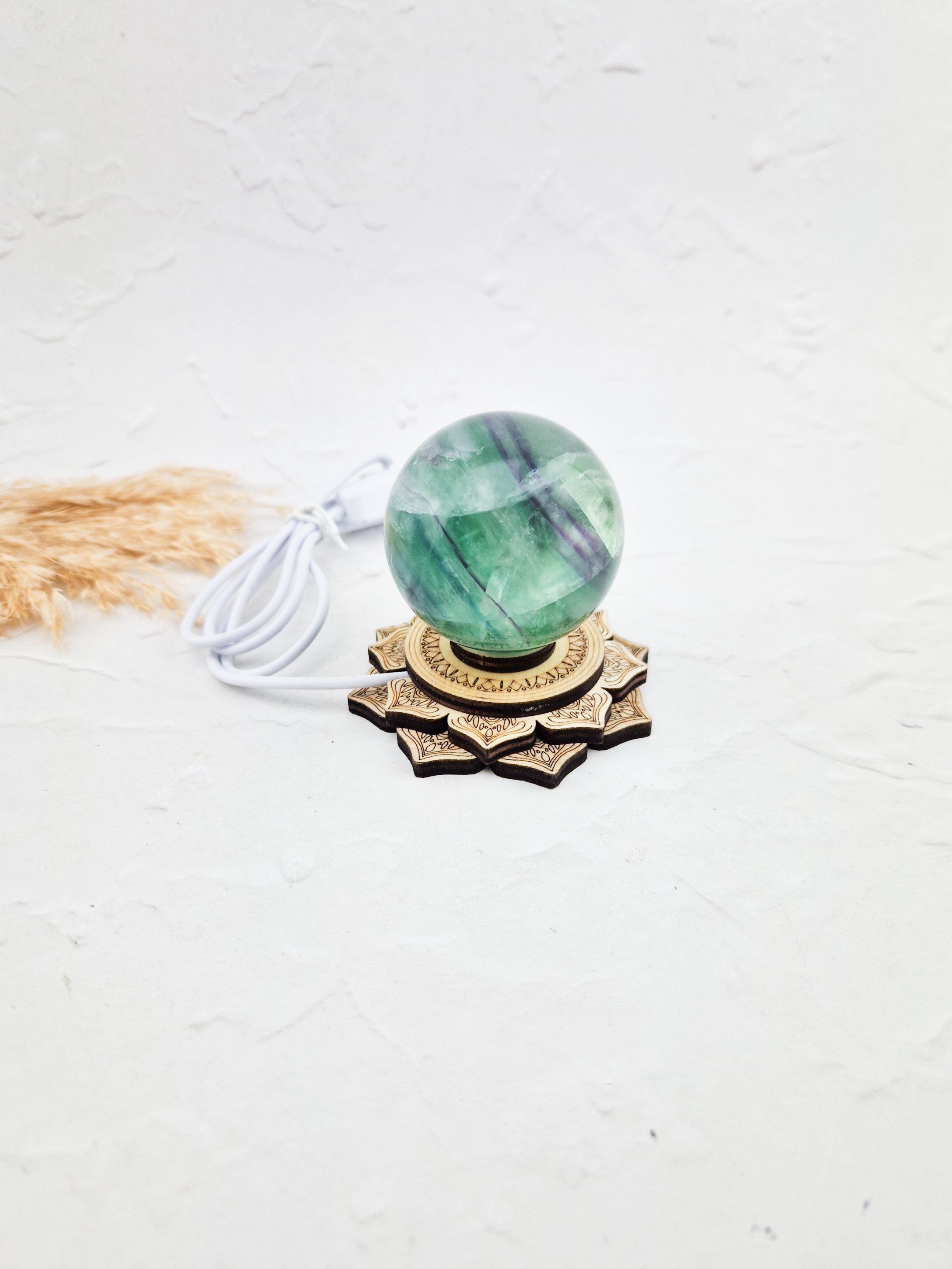 Bolhouder lampje (lotus)