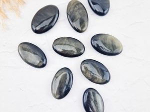 Goud obsidiaan palmsteen