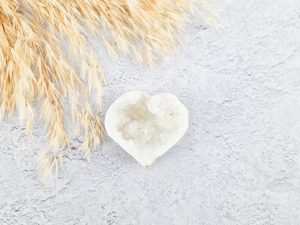 Kwarts geode hartje