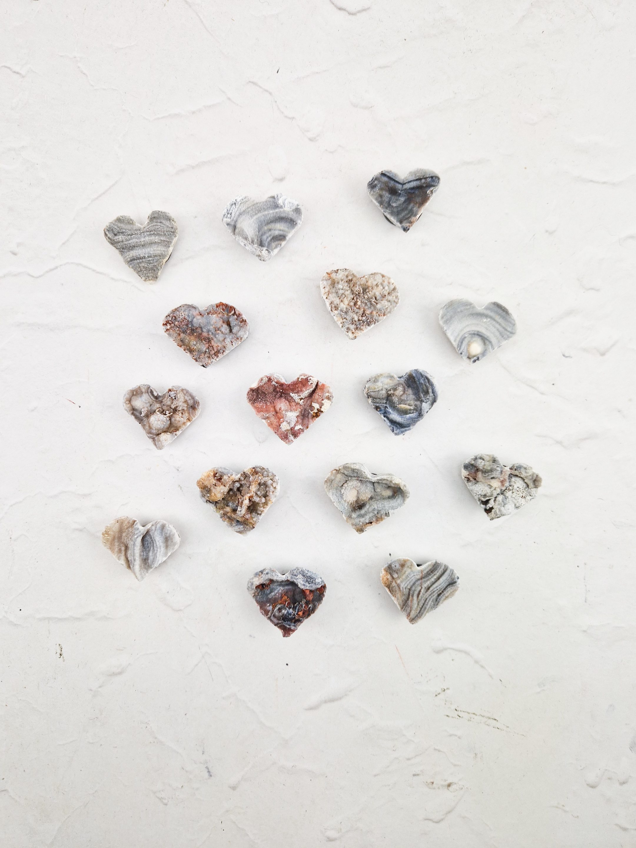 Chalcedoon magneet hartje