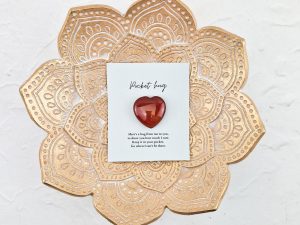 Pocket hug: a hug from me to you (carneool)