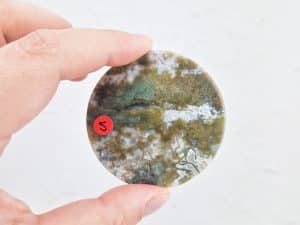 Oceaan jaspis schijfje