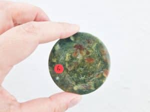 Oceaan jaspis schijfje