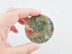 Oceaan jaspis schijfje