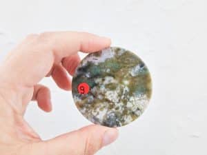 Oceaan jaspis schijfje