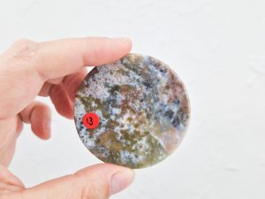 Oceaan jaspis schijfje