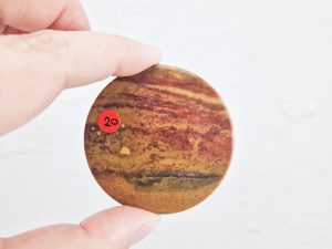 Oceaan jaspis schijfje