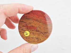 Oceaan jaspis schijfje
