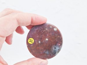 Oceaan jaspis schijfje