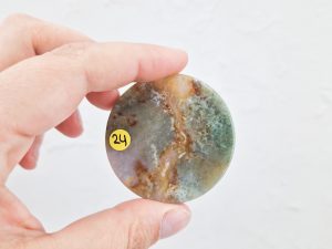 Oceaan jaspis schijfje