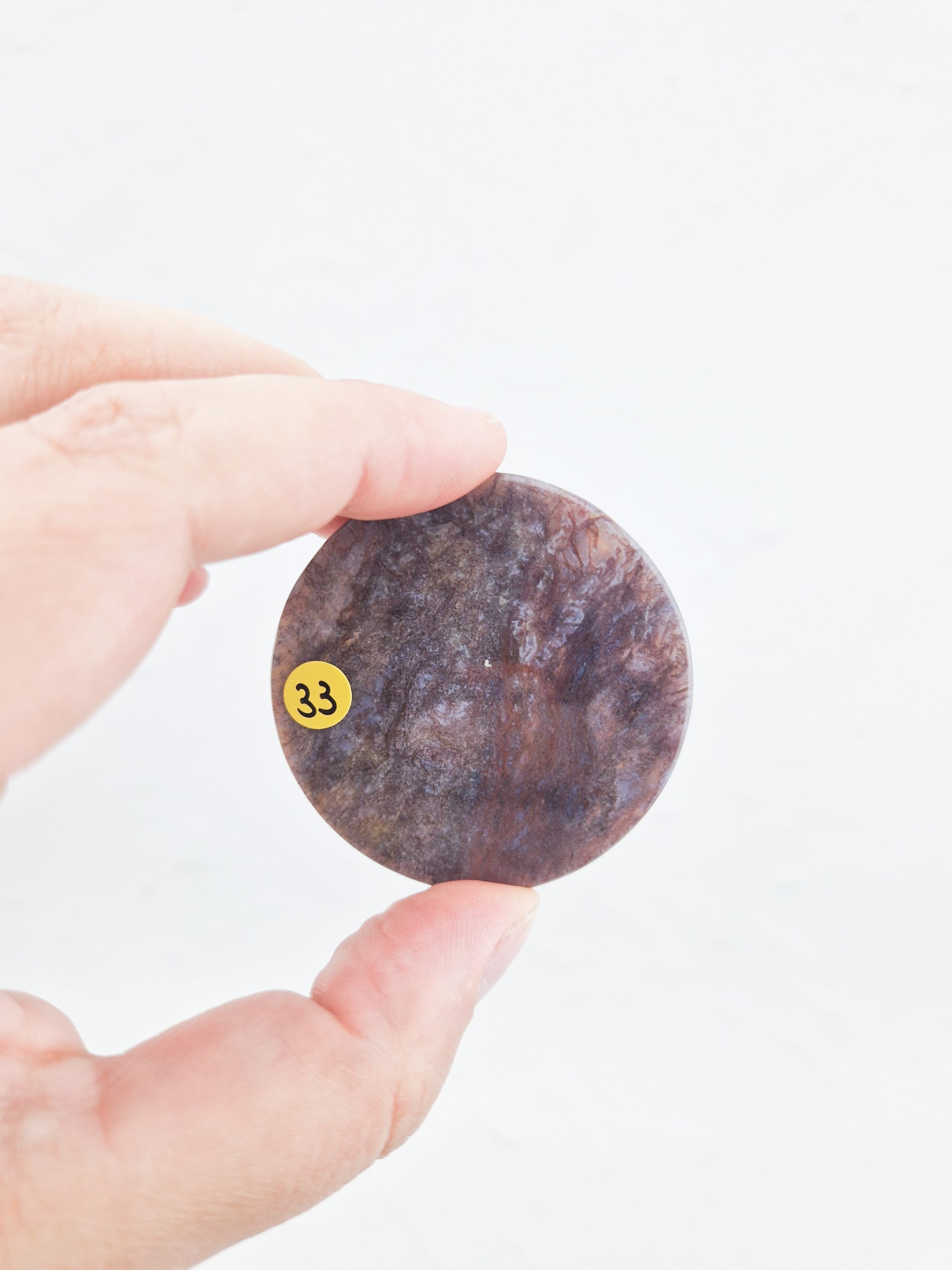 Oceaan jaspis schijfje