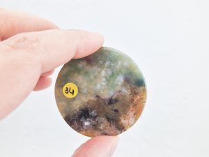 Oceaan jaspis schijfje