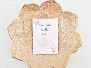 Edelsteen cadeausetje – Twinkle twinkle little star– meisje