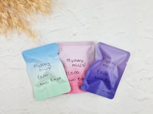 Mystery mini's zakje