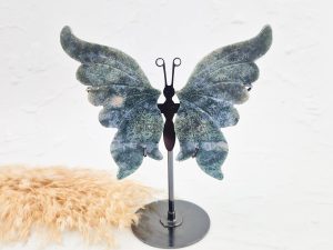 Mosagaat vlinder op standaard