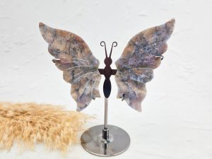 Oceaan jaspis vlinder op standaard