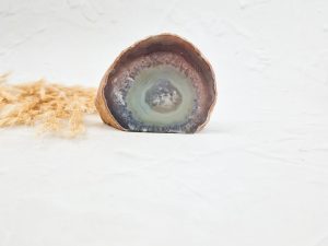 Agaat geode op standvlak