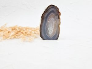 Agaat geode op standvlak