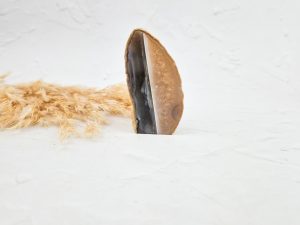 Agaat geode op standvlak