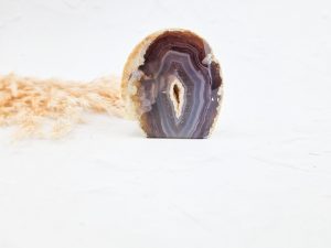 Agaat geode op standvlak