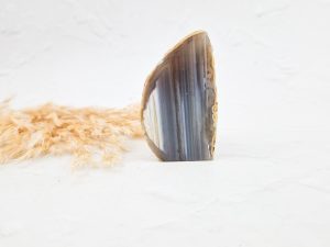 Agaat geode op standvlak