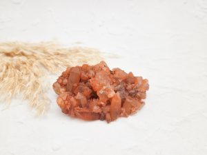 Tangarine kwarts cluster