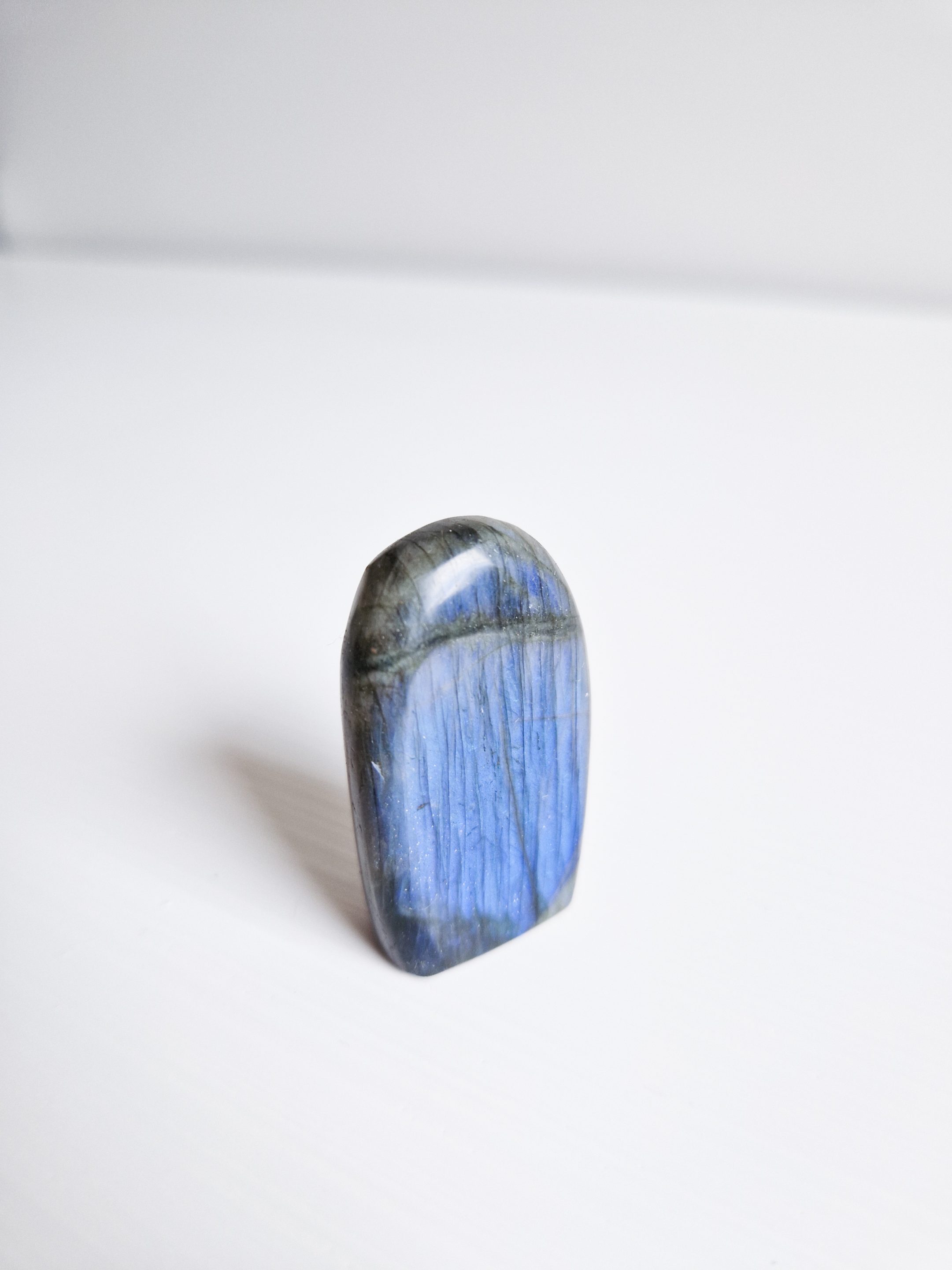 Kleine labradoriet sculptuur